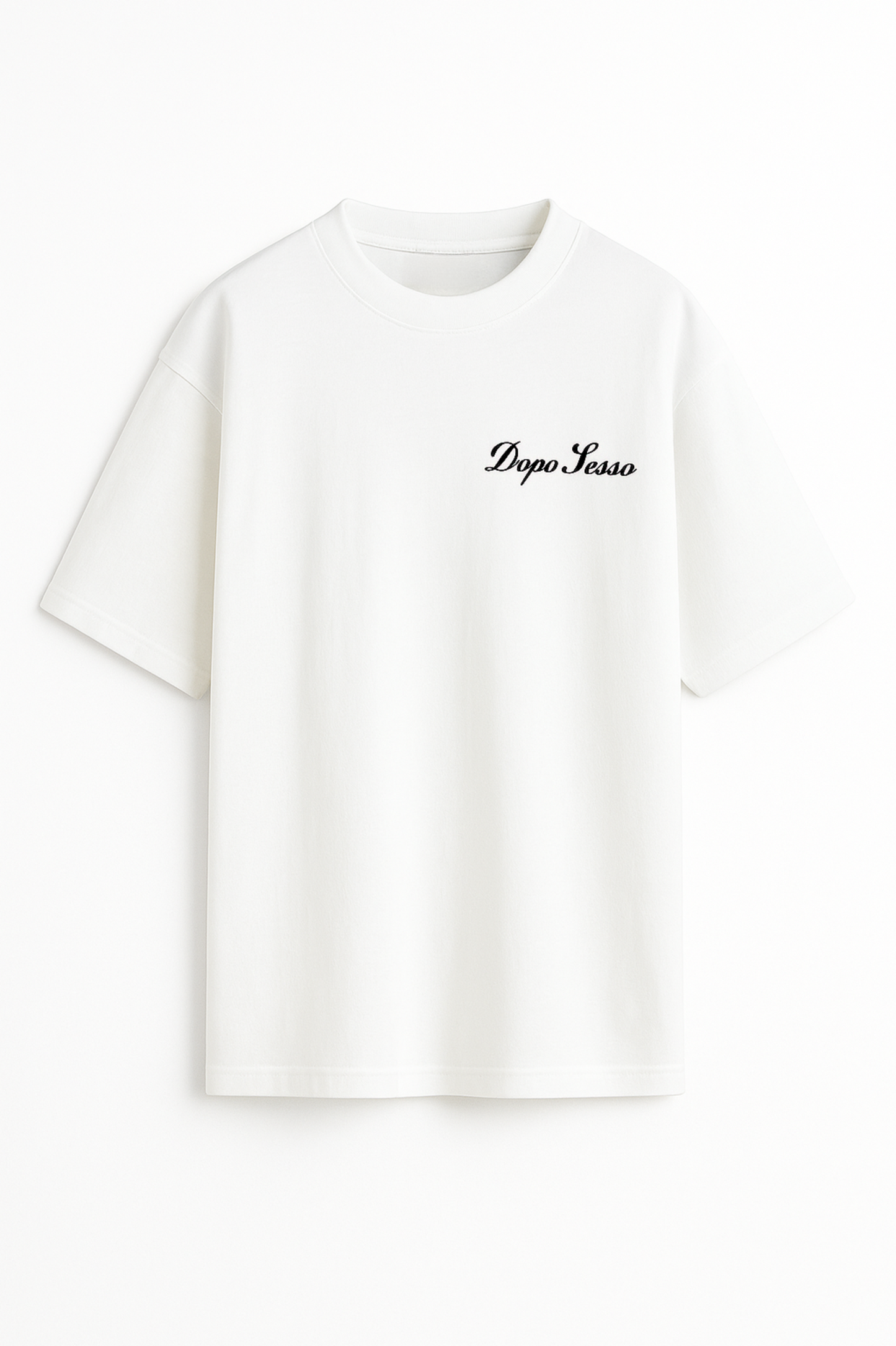 T-Shirt White - Maiolica Nero (Preorder)