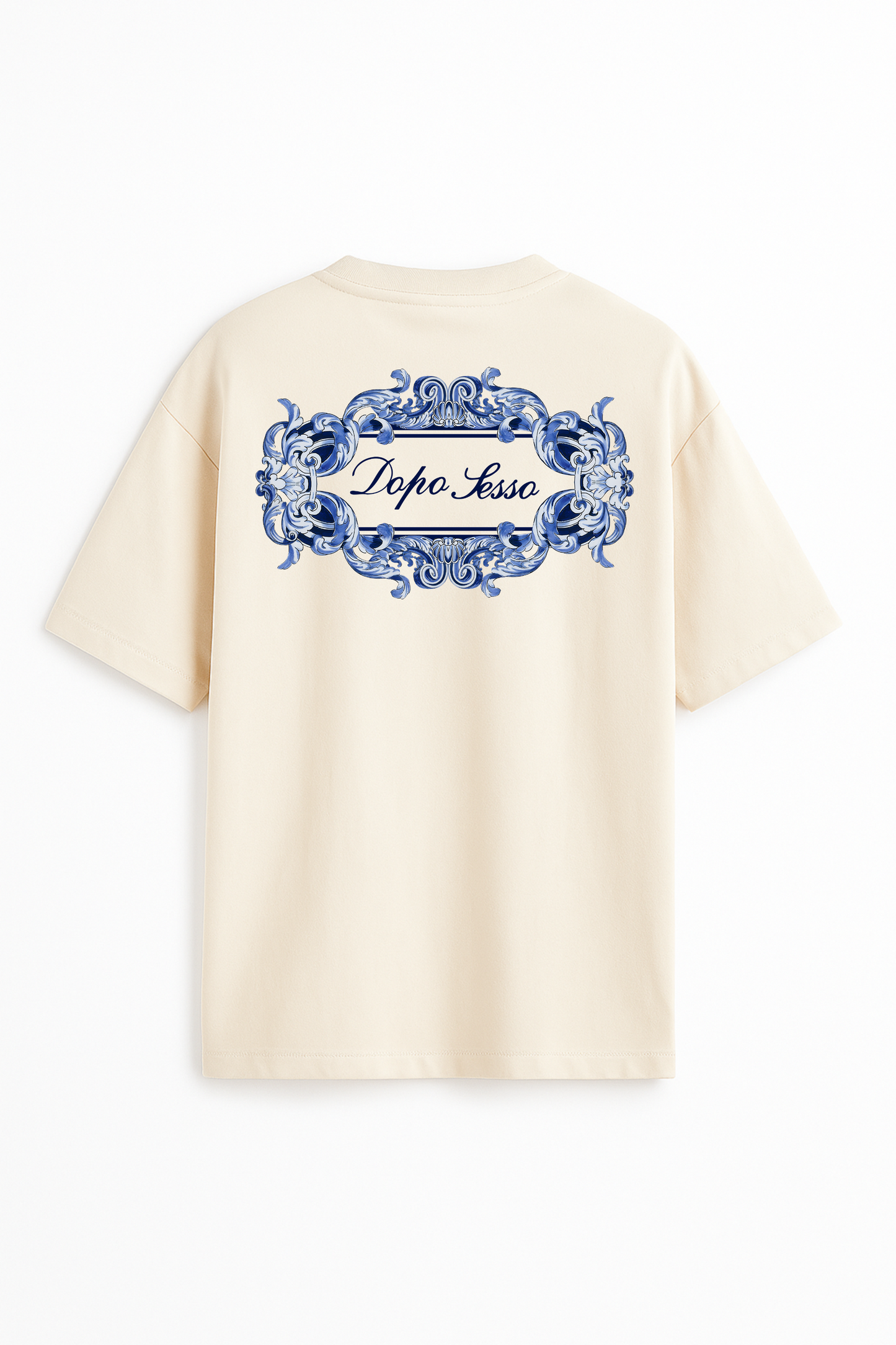 T-Shirt Natural - Maiolica Blu (Vorbestellung)