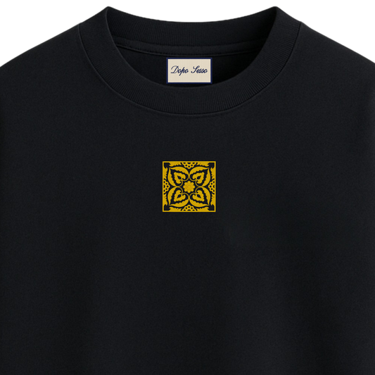 T-Shirt Ombra - schwarz / gold