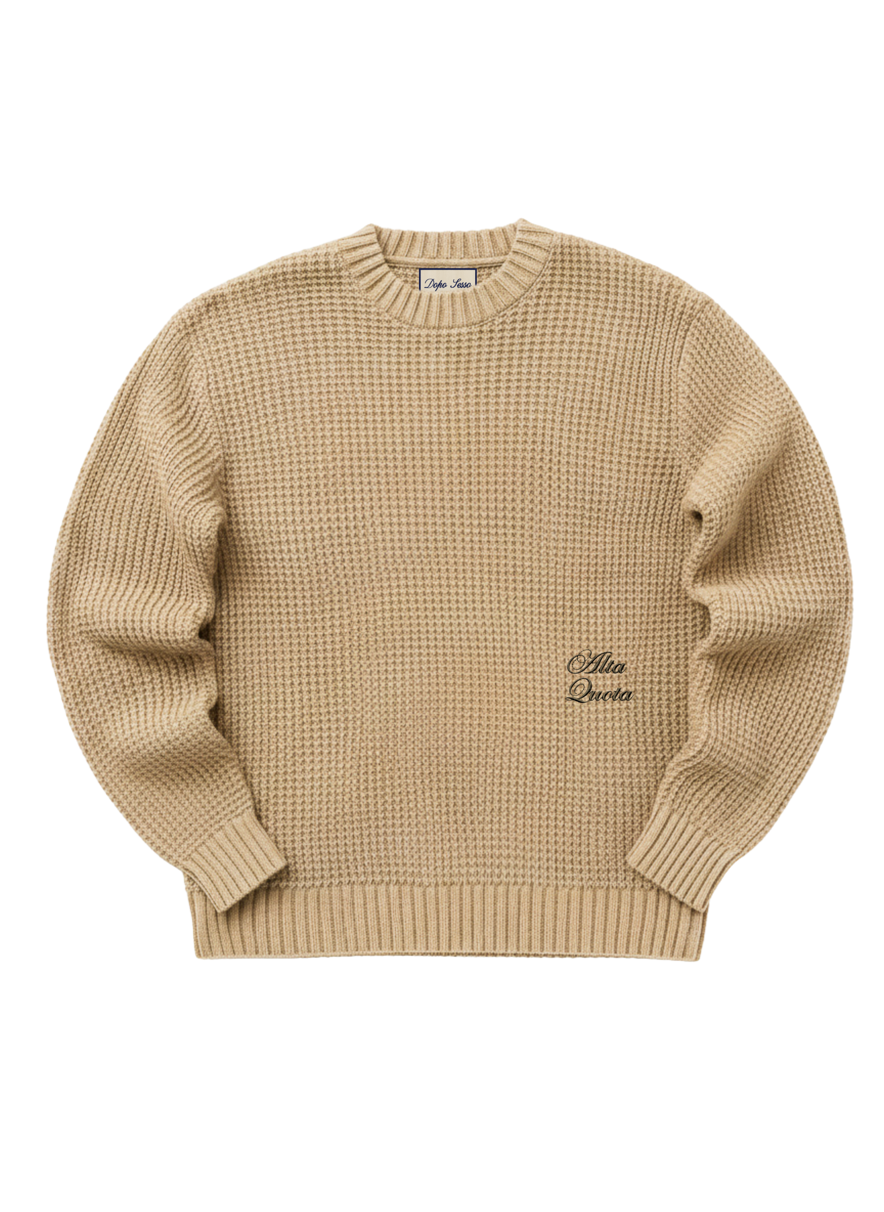 Knit Sweater - Beige