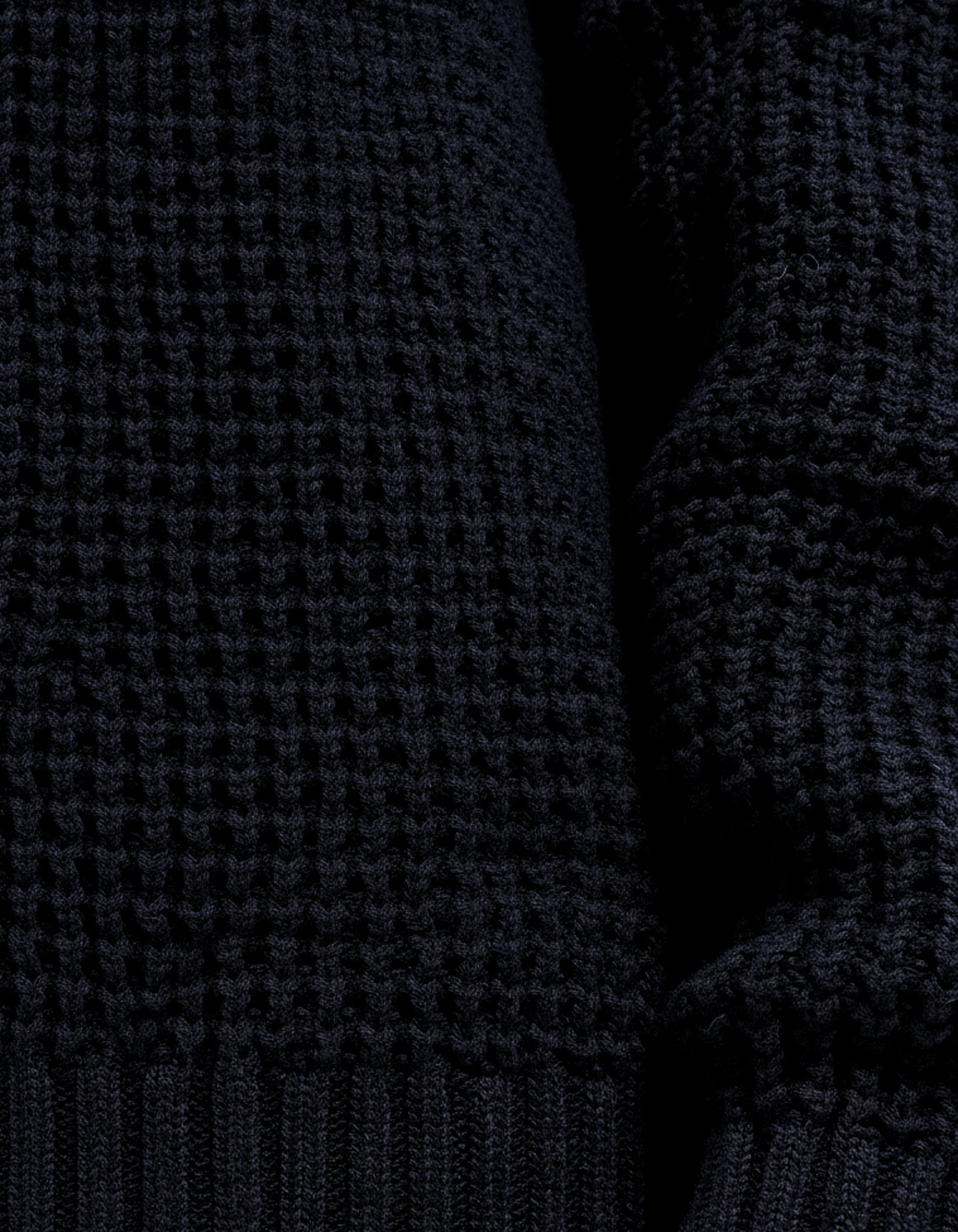 Heavy Knit Sweater - Dark Navy